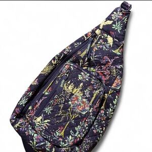 Vera Bradley Harry Potter Forbidden Forrest Sling Backpack Large/Regular Sz EUC